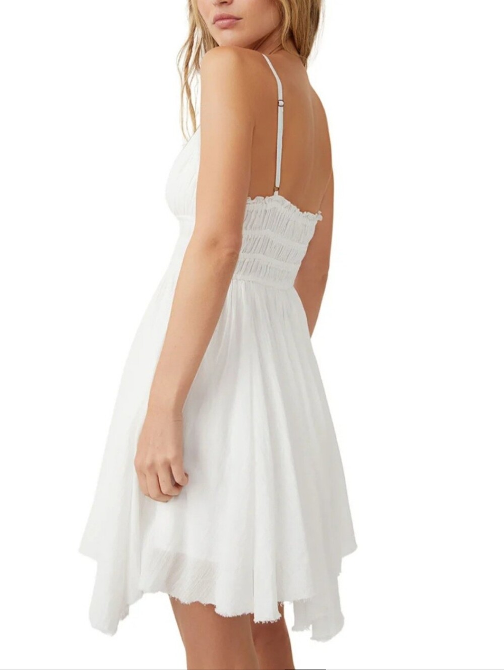 Free People One Delia Slip Dress in White Size XS - Picture 3 of 14